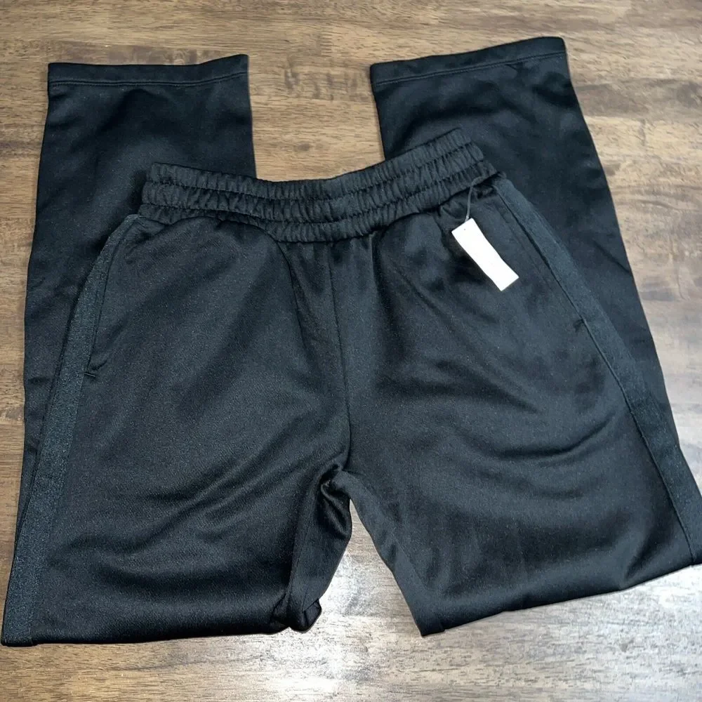 GAP KIDS Black Athletic Track Pants Sweats Size XL 12 New NWT 3‎ Bottom Snaps